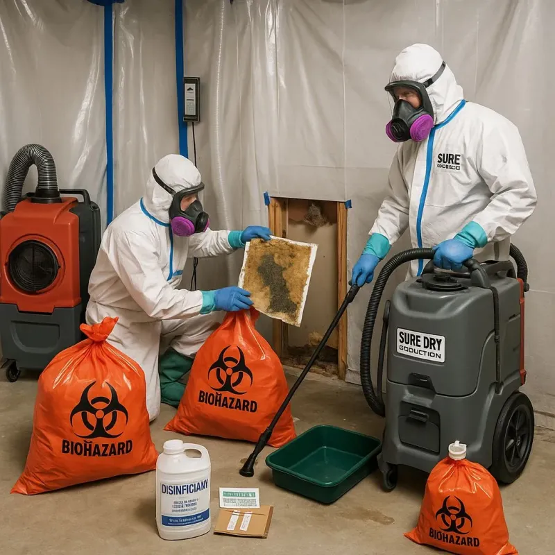 Contaminated Water Handling Protocols process in Windsor, IL